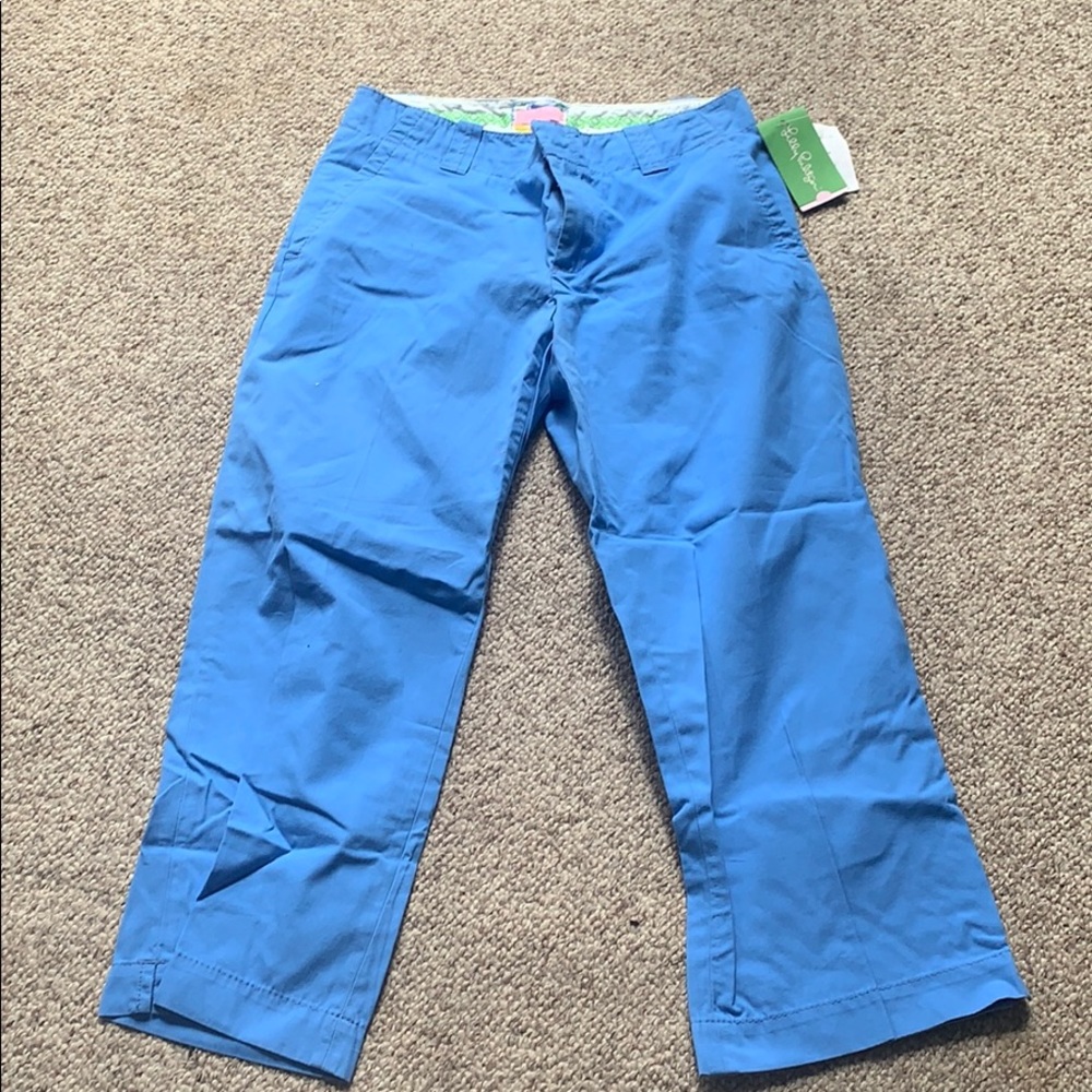 Lilly Pulitzer Resort Size 2 pants - Tide Blue